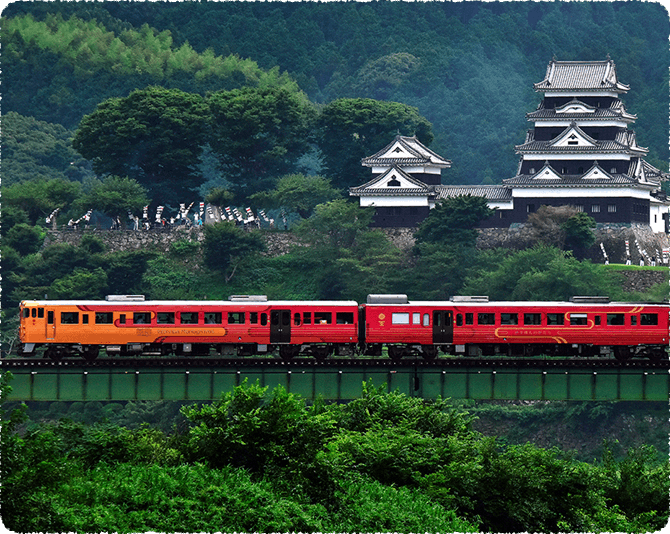 Tourist train Iyonada Monogatari