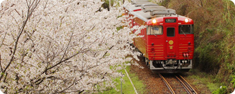 Tourist train Iyonada Monogatari